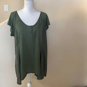 Lane Bryant Olive Green Women's Top